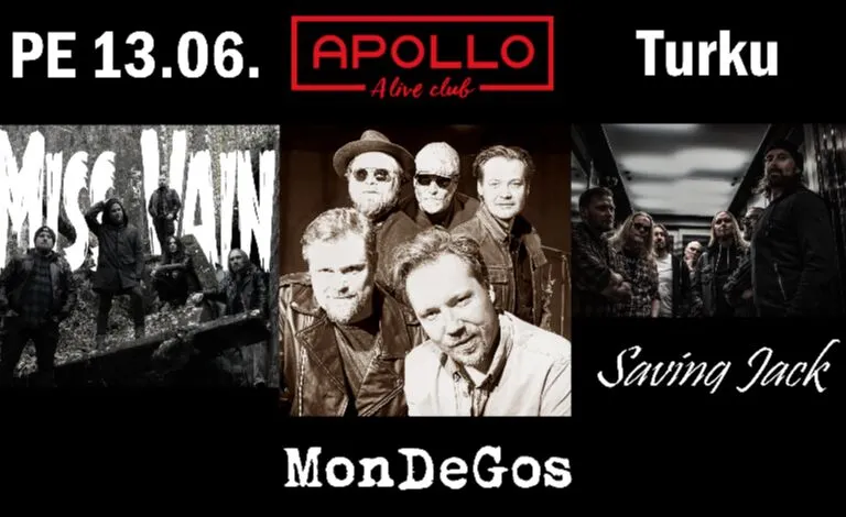 MonDeGos + Miss Vain + Saving Jack