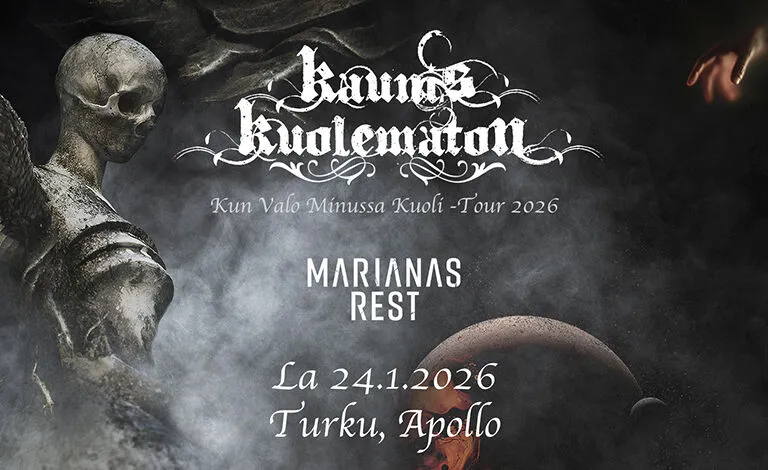 Kaunis Kuolematon - Kun Valo Minussa Kuoli -Tour 2026